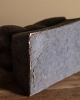 Large Bronze Tone Ceramic Horse Statue - Lone Fox