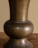Large Bronze Trumpet Vase, Japan, Meiji Period - Lone Fox