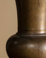 Large Bronze Trumpet Vase, Japan, Meiji Period - Lone Fox