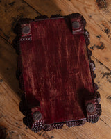 Large Diamond Tramp Art Box, 19th Century - Lone Fox