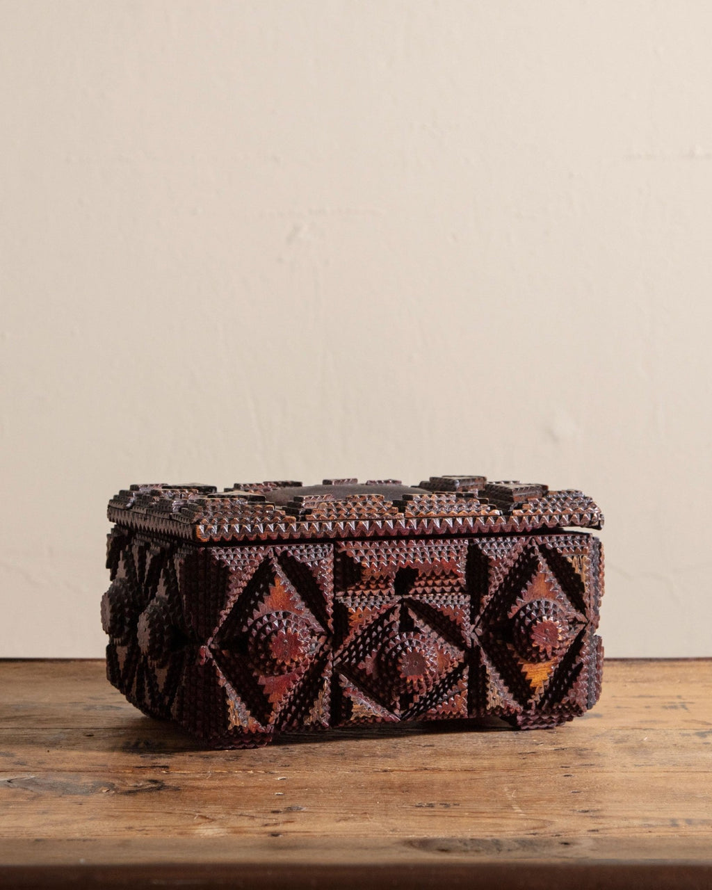 large-diamond-tramp-art-box-