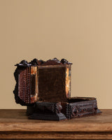 Large Double Layer Pyramid Tramp Art Box, USA, Late 19th Century - Lone Fox