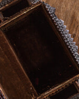 Large Double Layer Pyramid Tramp Art Box, USA, Late 19th Century - Lone Fox