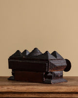 Large Double Layer Pyramid Tramp Art Box, USA, Late 19th Century - Lone Fox