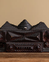 Large Double Layer Pyramid Tramp Art Box, USA, Late 19th Century - Lone Fox