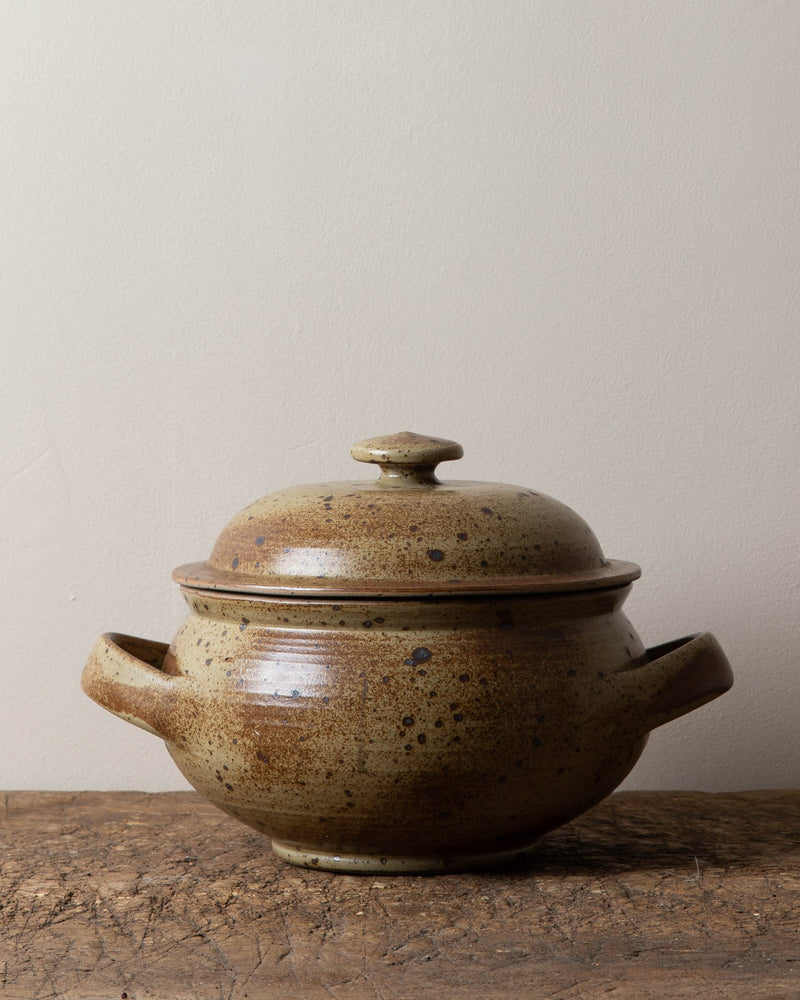 Large French Stoneware Tureen - Lone Fox