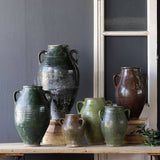 Large Glazed Vintage Antep Jar - Lone Fox