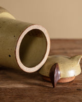 Large Sculptural Owl Studio Pottery Jar, USA, 1970's - Lone Fox