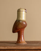 Large Sculptural Owl Studio Pottery Jar, USA, 1970's - Lone Fox