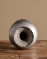 Large Silver Pewter Fluted Vase, 1950's - Lone Fox