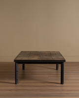 Large Tile & Steel Coffee Table by Britt Sallingboe, Denmark, 1970's - Lone Fox
