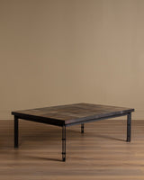 Large Tile & Steel Coffee Table by Britt Sallingboe, Denmark, 1970's - Lone Fox
