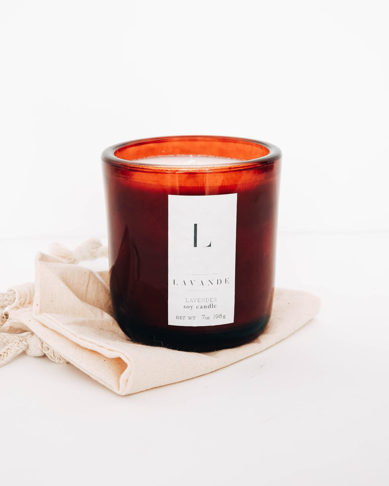 Lavande Soy Candle (Lavendar) - Lone Fox