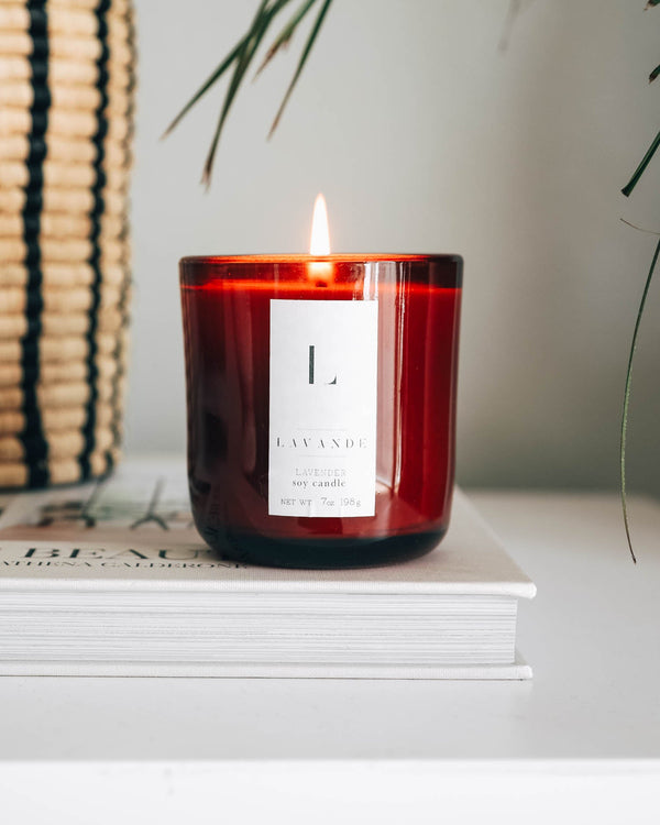 Lavande Soy Candle (Lavendar) - Lone Fox