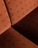 Leather & Fabric Art Deco Style Sofa by Schuiteman, Netherlands, 1970's - Lone Fox