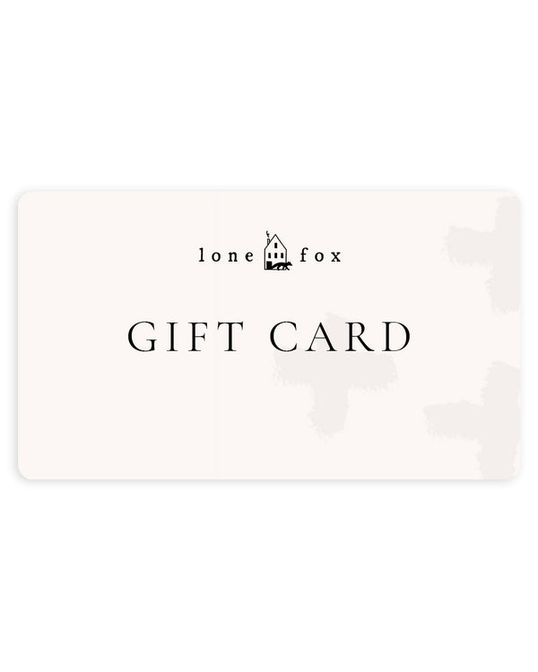 LF Gift Card - Lone Fox