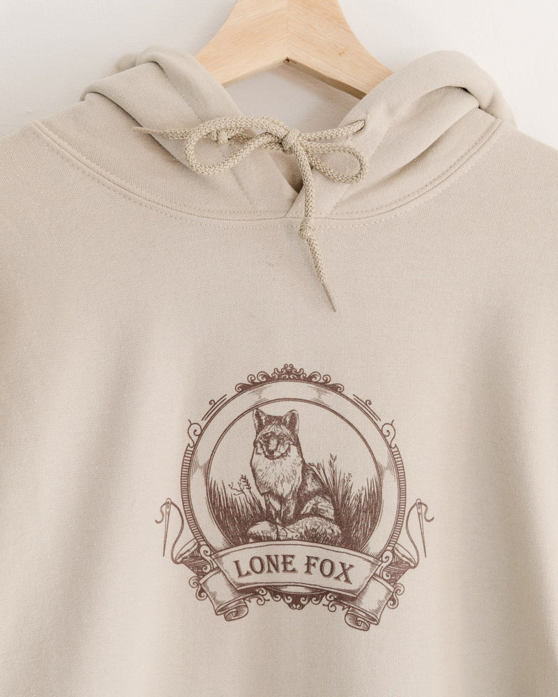 LF Heritage Sand Hoodie - Lone Fox