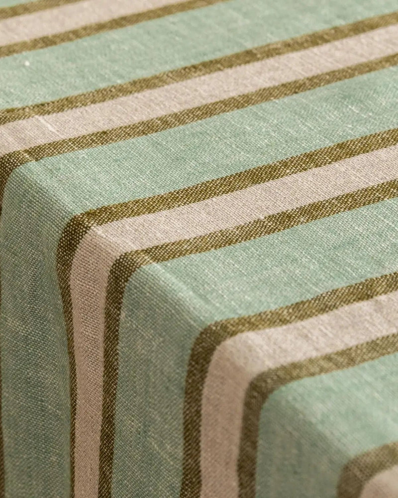 Linen Matilda Stripe Tablecloth - Lone Fox