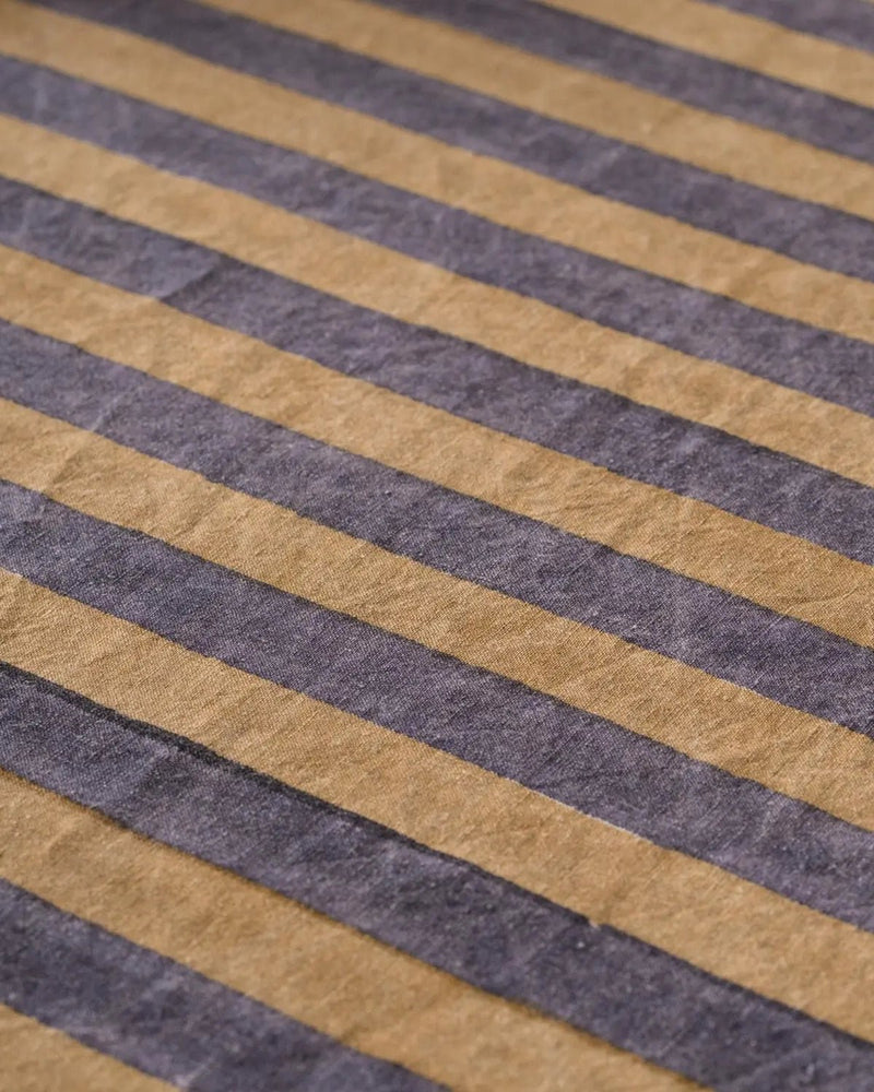 Linen Runyon Stripe Tablecloth - Lone Fox