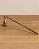 Long Brass Cone Candle Snuffer - Lone Fox