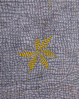 Lou Hand Stitched Stonewashed Coverlet - Lone Fox