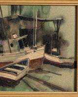 "Lucy II" Watercolor Painting by RA Benson - Lone Fox