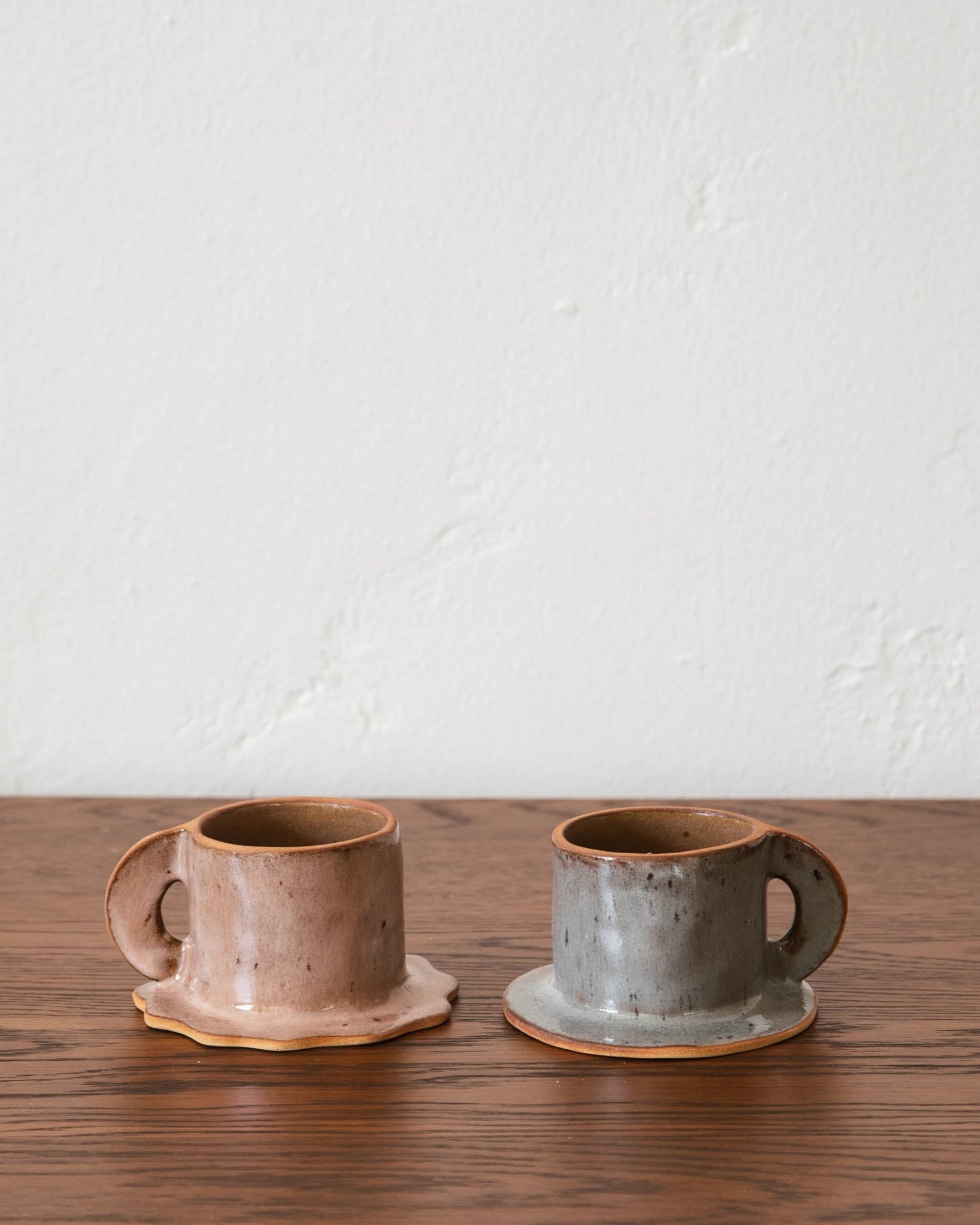 Lylia Hand Formed Espresso Cup w/ Saucer – Lone Fox