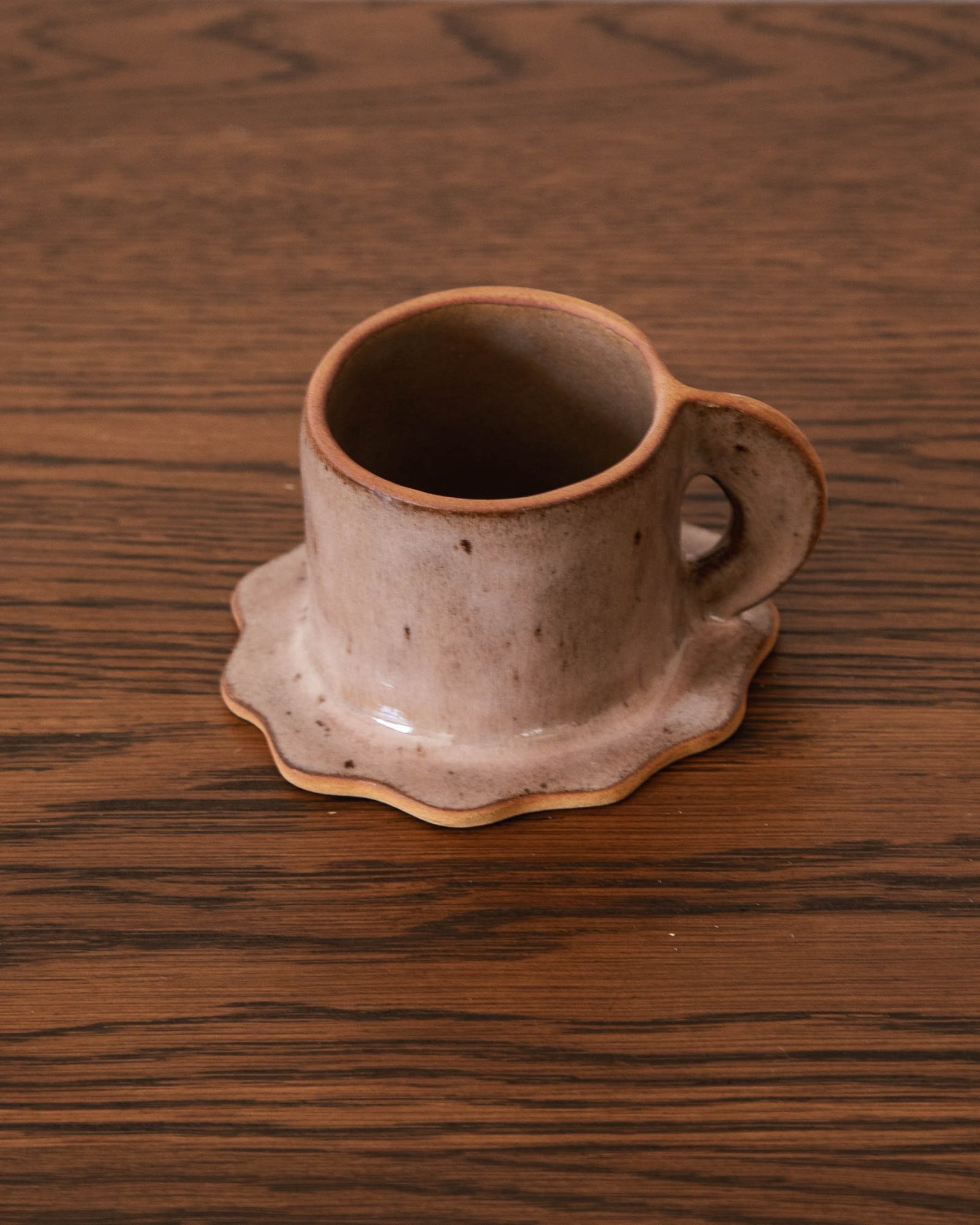 Lylia Hand Formed Espresso Cup w/ Saucer – Lone Fox