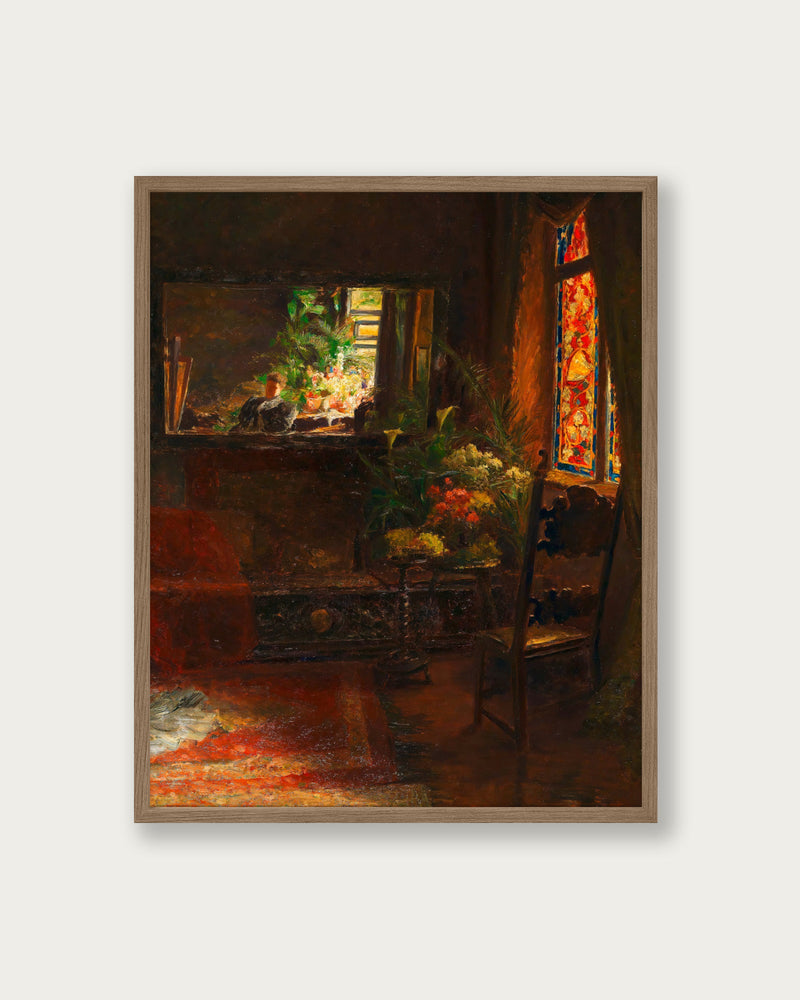 "Main Atelier" Art Print - Lone Fox