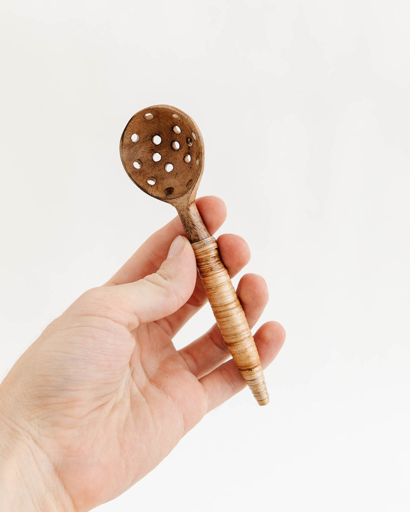 Mango Wood Olive Spoon - Lone Fox