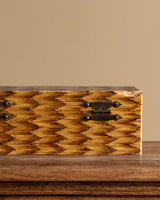Matchstick Box Signed C. Houston, American, 1950s - Lone Fox