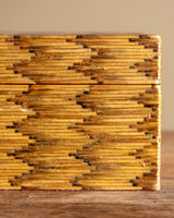 Matchstick Box Signed C. Houston, American, 1950s - Lone Fox