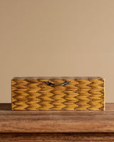 Matchstick Box Signed C. Houston, American, 1950s - Lone Fox