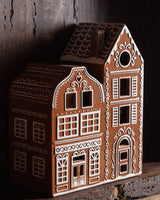 Medium Ceramic Gingerbread House - Lone Fox