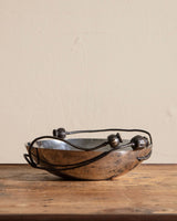 Michael Aram Poppy Silver Bowl with Bronze Poppies - Lone Fox