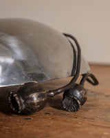 Michael Aram Poppy Silver Bowl with Bronze Poppies - Lone Fox