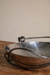 Michael Aram Poppy Silver Bowl with Bronze Poppies - Lone Fox