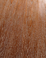 Mid-Century Cerused Oak Draw-Leaf Dining Table, France, 1950's - Lone Fox