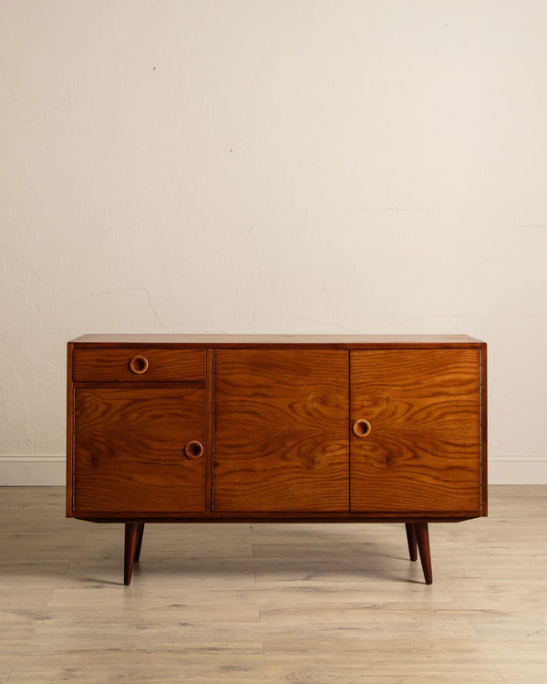 Mid Century Lacquered Polish Credenza, 1960's - Lone Fox