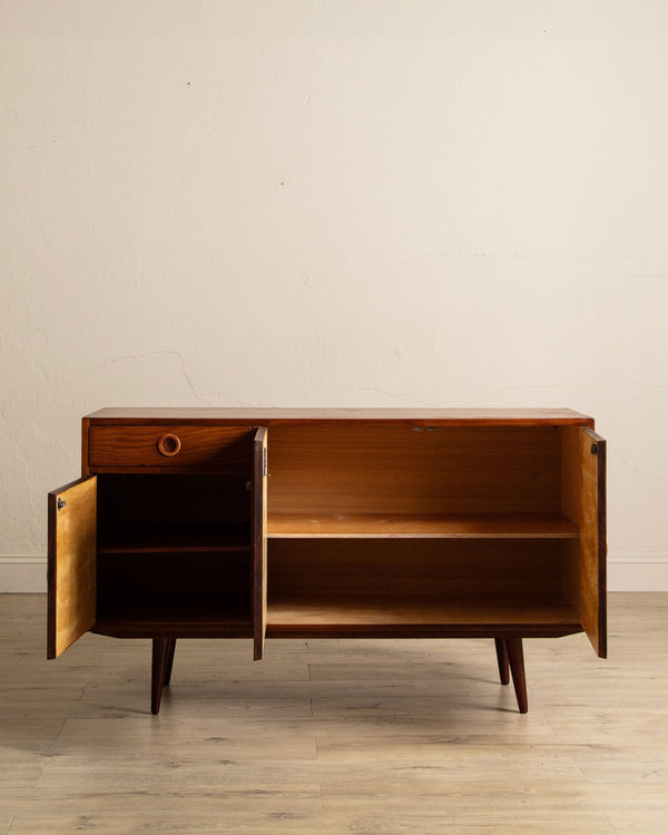 Mid Century Lacquered Polish Credenza, 1960's - Lone Fox