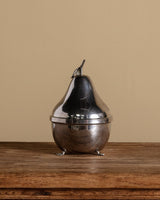 Mid Century Silver French Pear Cellar w/ Carafe + 5 Tasting Glasses - Lone Fox