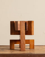 Mid Century Teak Modular Candelabra - Lone Fox