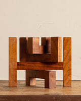 Mid Century Teak Modular Candelabra - Lone Fox