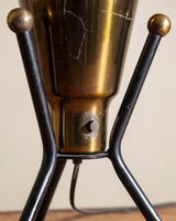 Mid Century Tripod Lamp Manner of Gerald Thurston, Italy, 1950's - Lone Fox