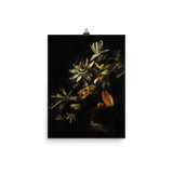 "Midnight Florals" Art Print - Lone Fox