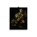 "Midnight Florals" Art Print - Lone Fox