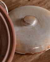Milky Glazed Stoneware Lidded Tureen, France, 1970s - Lone Fox