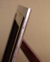 Minimalist Silver & Brass Picture Frame, Italy, 1960s - Lone Fox