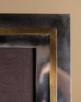 Minimalist Silver & Brass Picture Frame, Italy, 1960s - Lone Fox