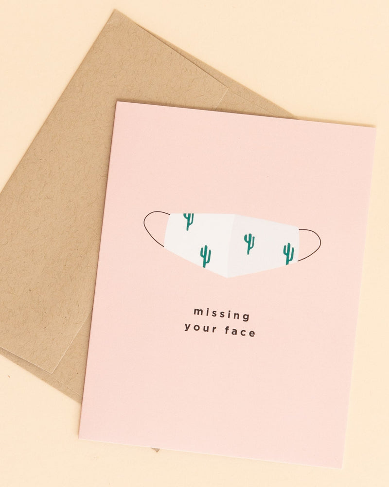 Missing Your Face Card - Lone Fox